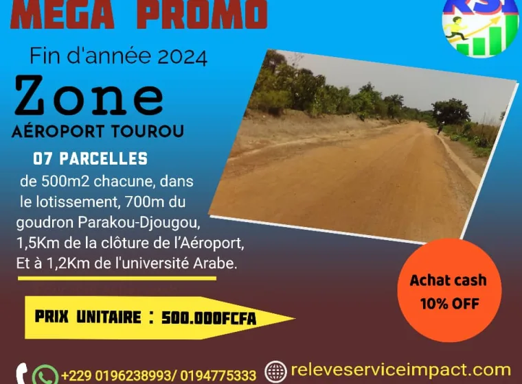07 Parcelles dans la Zone de l'aéroport 
