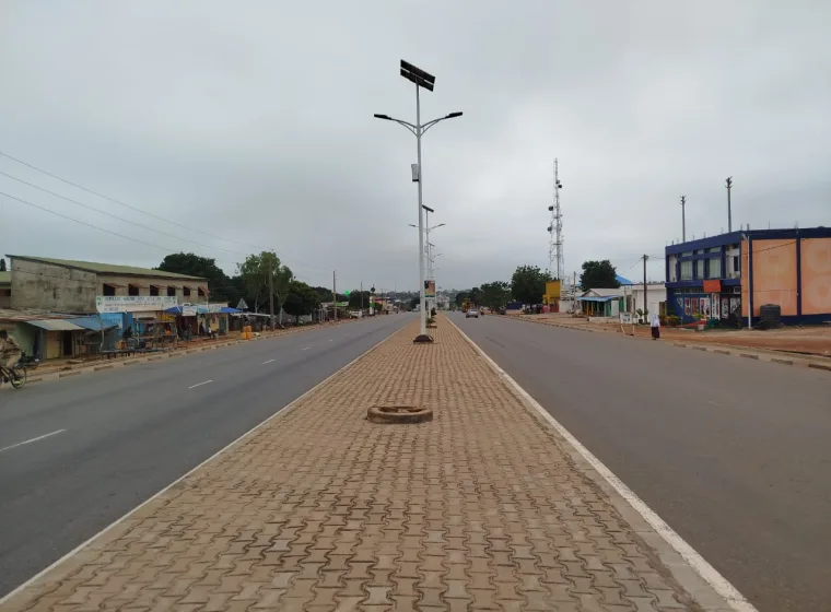 02 Parcelles de 1200m2 à Okedama / Parakou au bord du goudron 